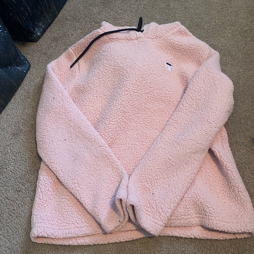 FILA fuzzy hoodie